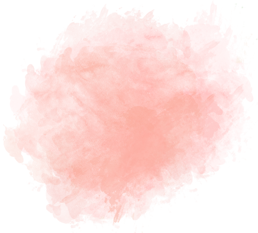 Decorative Peach Brush Stroke